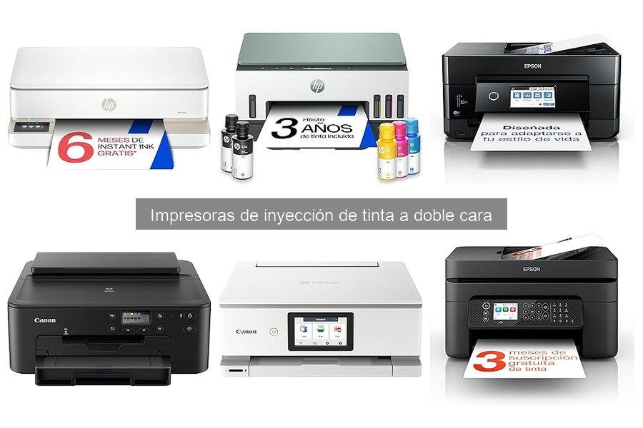 Mejores ofertas en impresoras de inyección a doble cara