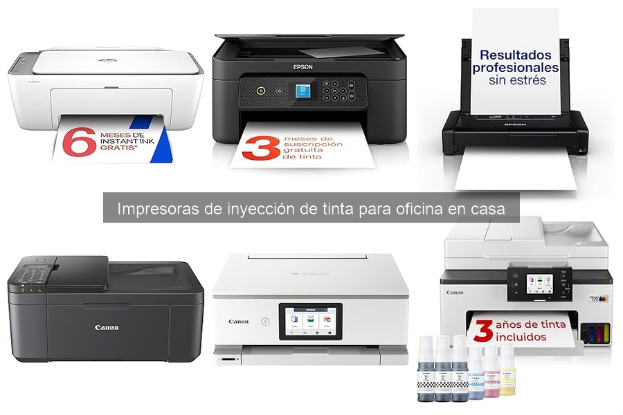Mejores Ofertas en Impresoras de Inyección de Tinta para Oficina