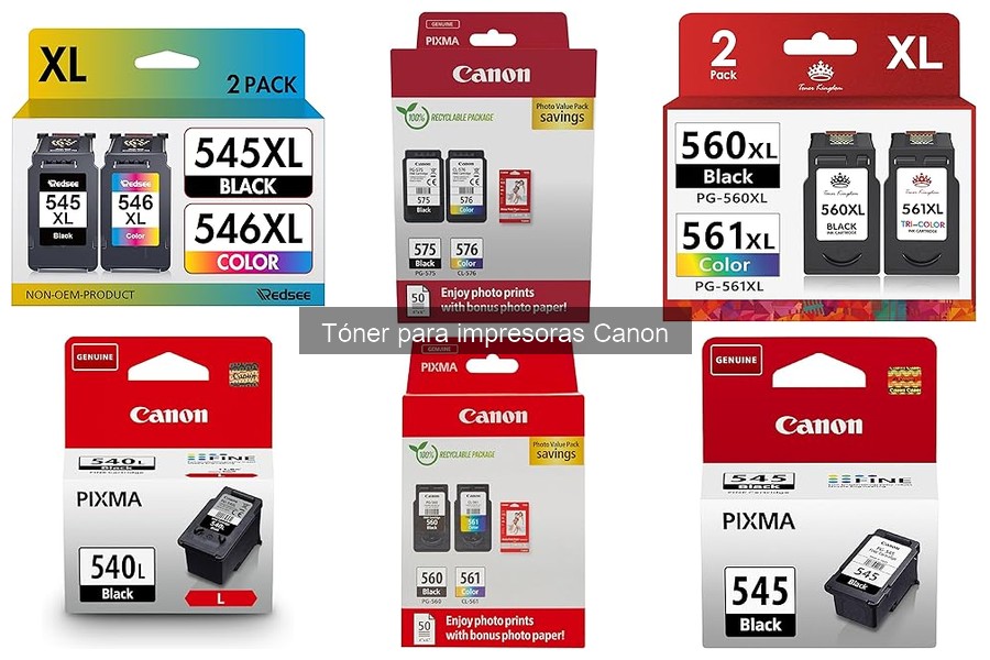 Mejores Ofertas en Tóner para Impresoras Canon