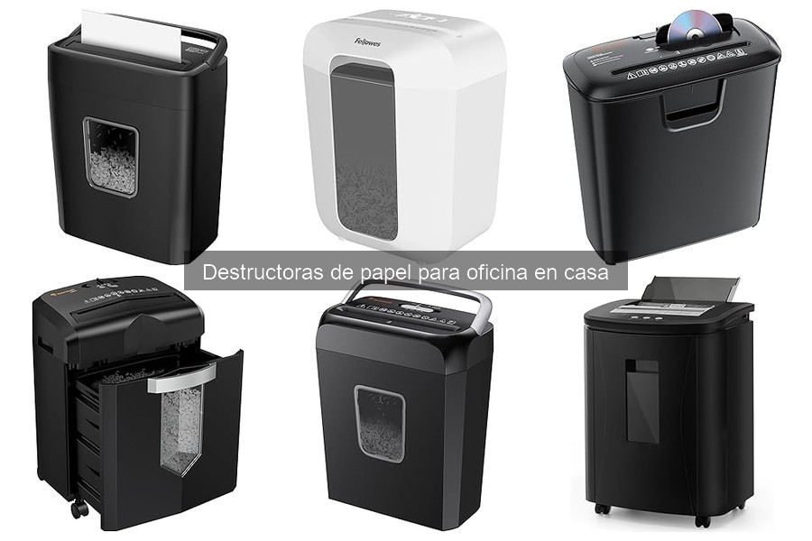 Mejores ofertas para comprar destructoras de papel en línea