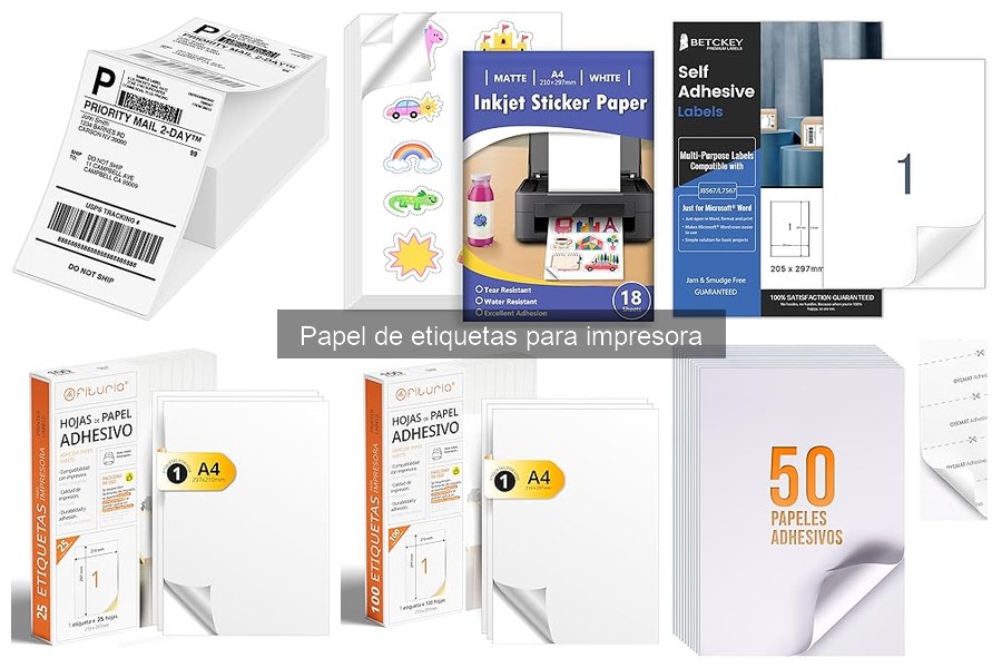 Mejores papeles de etiquetas para impresoras láser en 2023