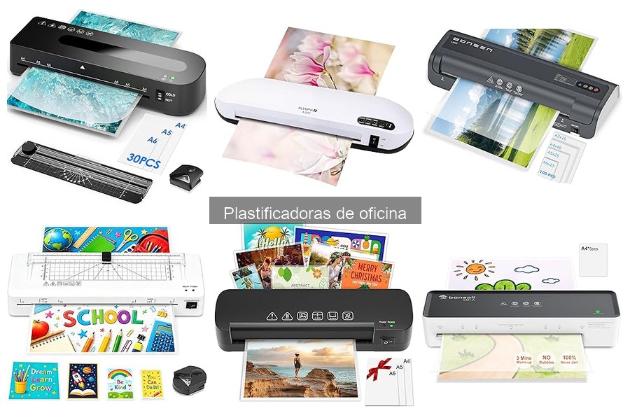 Mejores plastificadoras para hogar y oficina: comparativa 2023