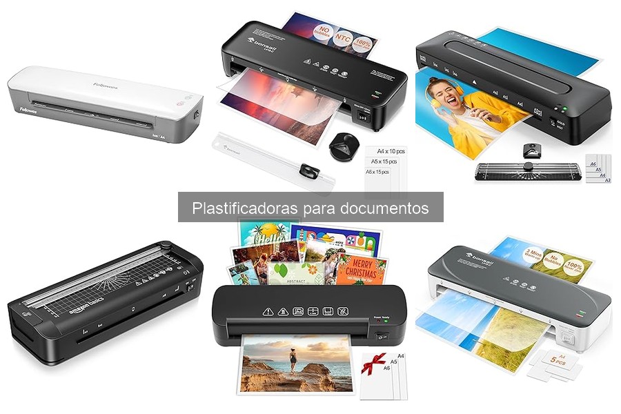 Mejores plastificadoras para oficinas: Comparativa 2023