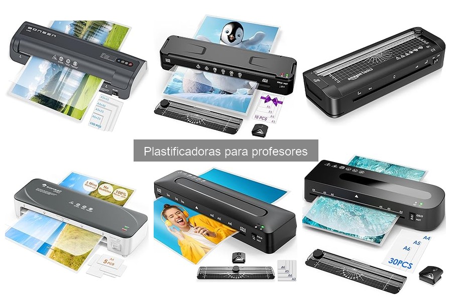 Mejores plastificadoras para profesores en 2023: Comparativa