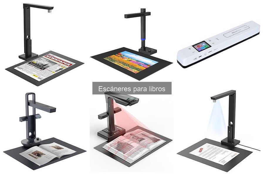 Mejores tiendas para comprar escáneres de libros