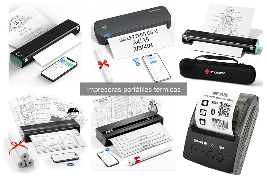 Mejores tiendas para comprar impresoras portátiles térmicas