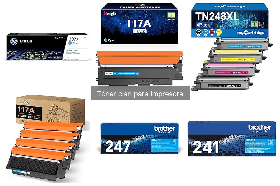 Mejores tóner cian para impresoras Epson: calidad y precio