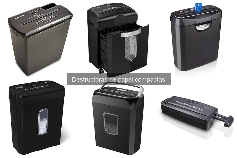 Ofertas en destructoras de papel compactas: ¡Descúbrelas ya!