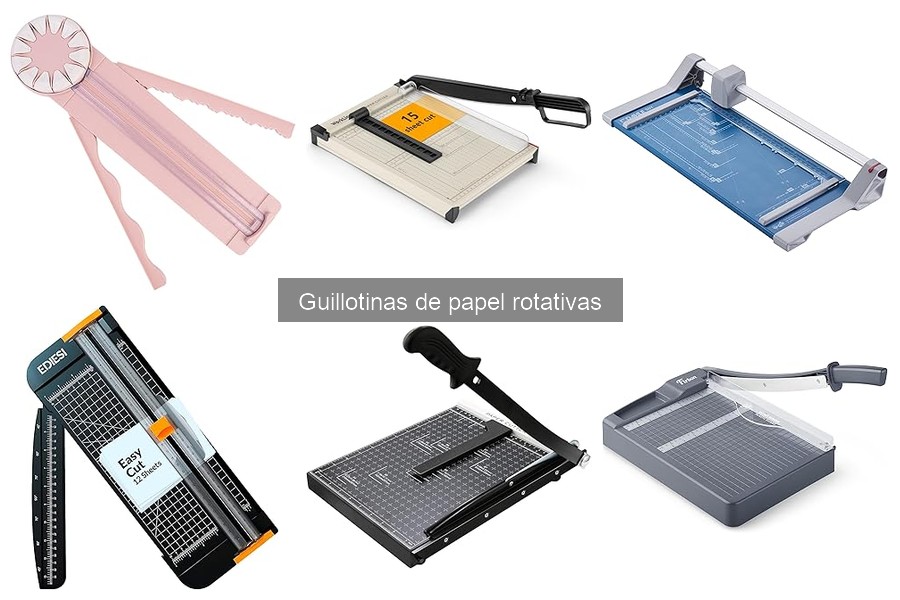 Ofertas en guillotinas de papel rotativas: descuentos actuales