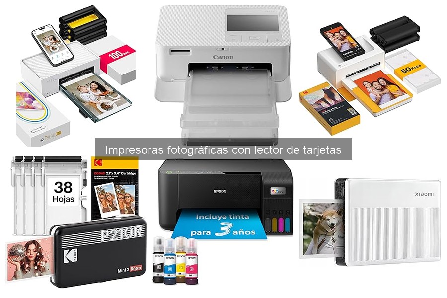 Ofertas en impresoras fotográficas con lector de tarjetas