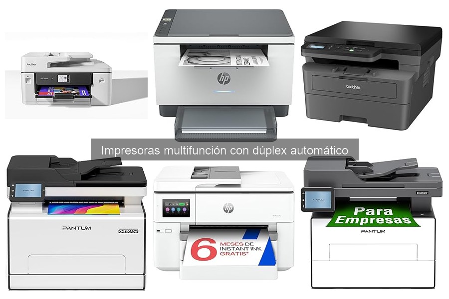 Ofertas en impresoras multifunción con dúplex automático