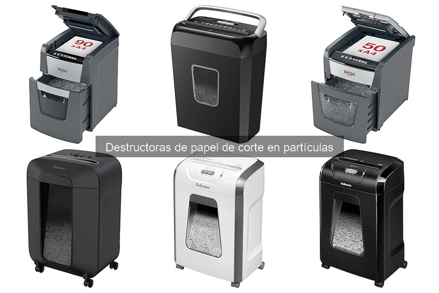 Ofertas y Descuentos en Destructoras de Papel de Corte en Partículas