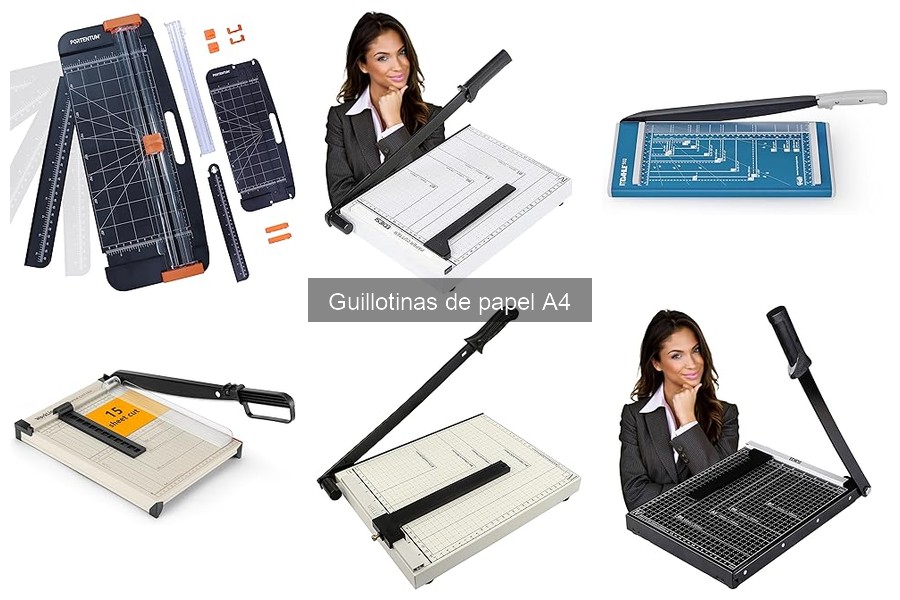 Ofertas y descuentos en guillotinas de papel A4