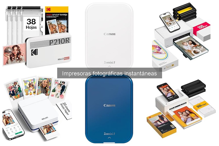 Ofertas y descuentos en impresoras fotográficas instantáneas