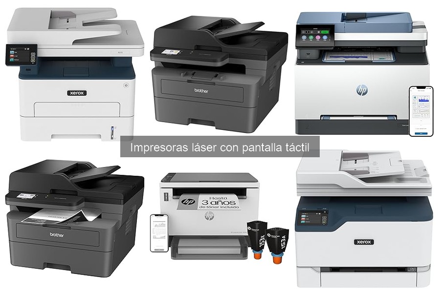 Ofertas y Descuentos en Impresoras Láser con Pantalla Táctil