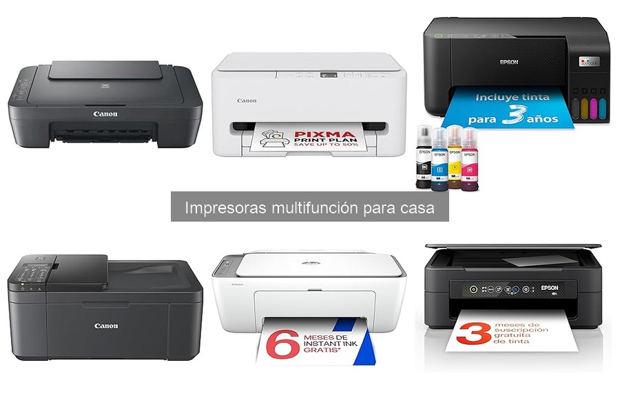 Ofertas y Descuentos en Impresoras Multifunción para Casa