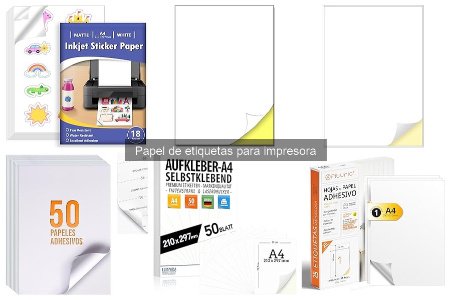 Ofertas y descuentos en papel de etiquetas para impresoras