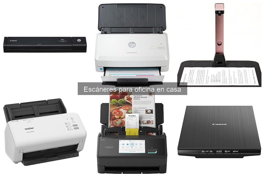 Opiniones de escáneres para oficina en casa: ¿Cuál elegir?