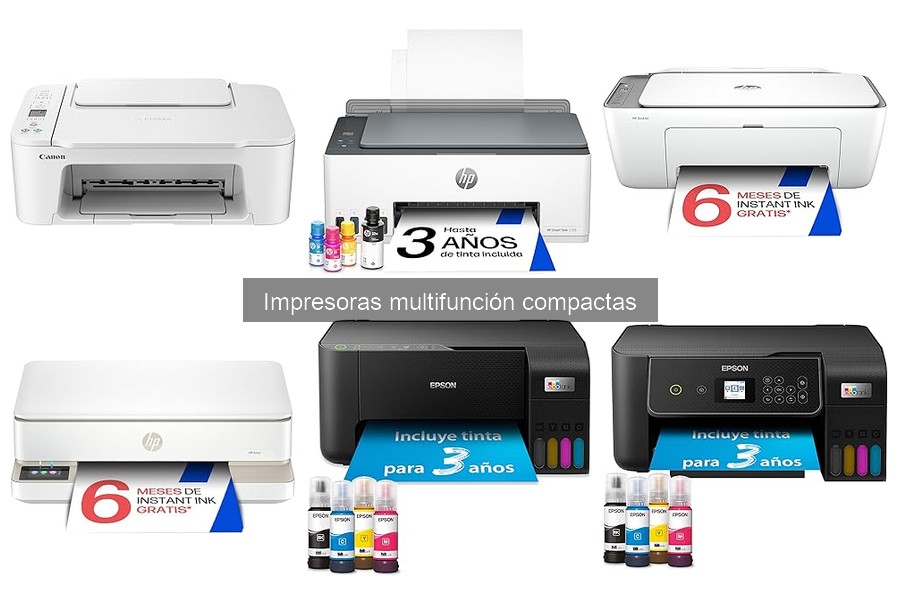 Opiniones de impresoras multifunción compactas: ¿cuál elegir?