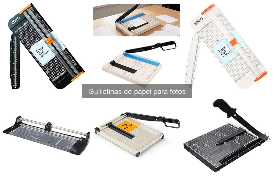 Opiniones de usuarios sobre guillotinas de papel para fotos