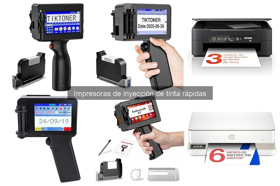 Opiniones de usuarios sobre impresoras de inyección de tinta rápidas