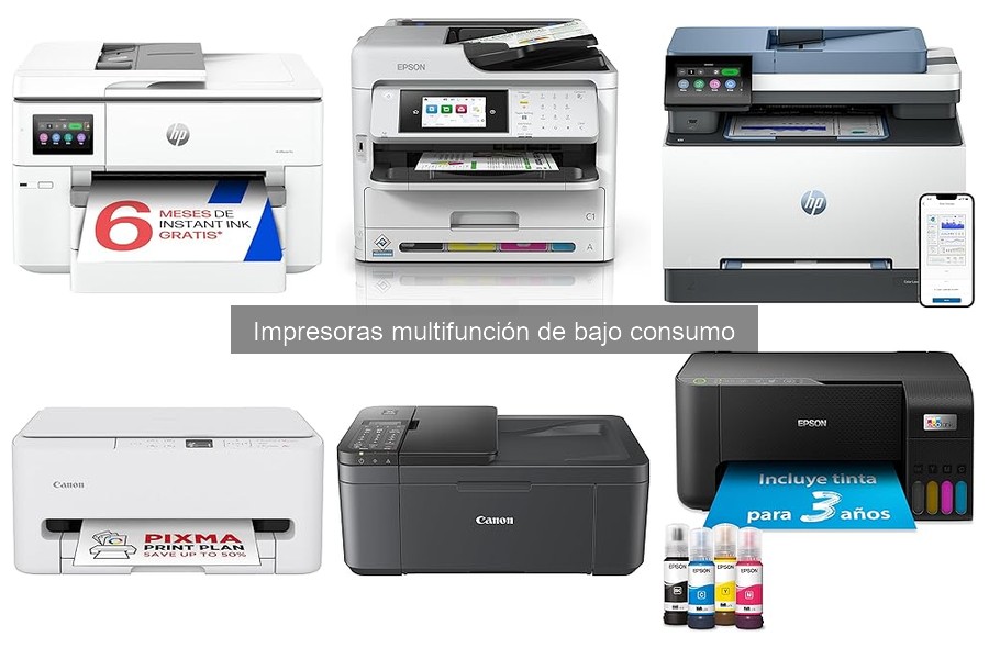 Opiniones de usuarios sobre impresoras multifunción de bajo consumo