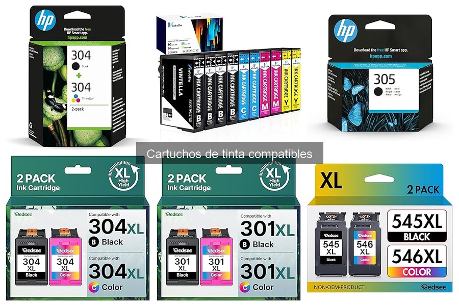 Opiniones sobre cartuchos de tinta compatibles: análisis de usuarios