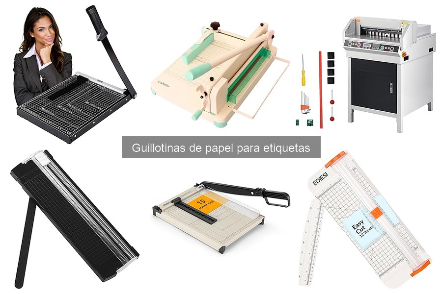 Opiniones sobre Guillotinas de Papel para Etiquetas