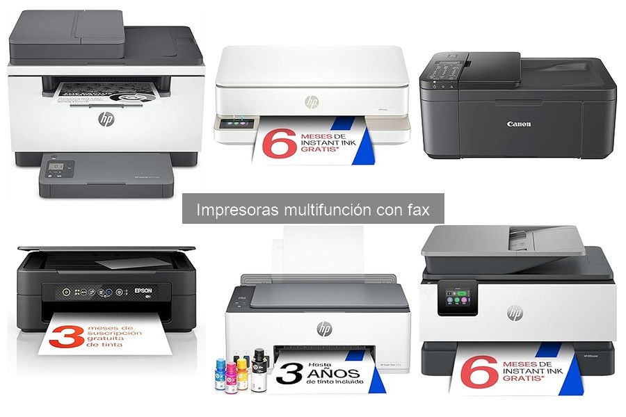 Opiniones sobre impresoras multifunción con fax 2023