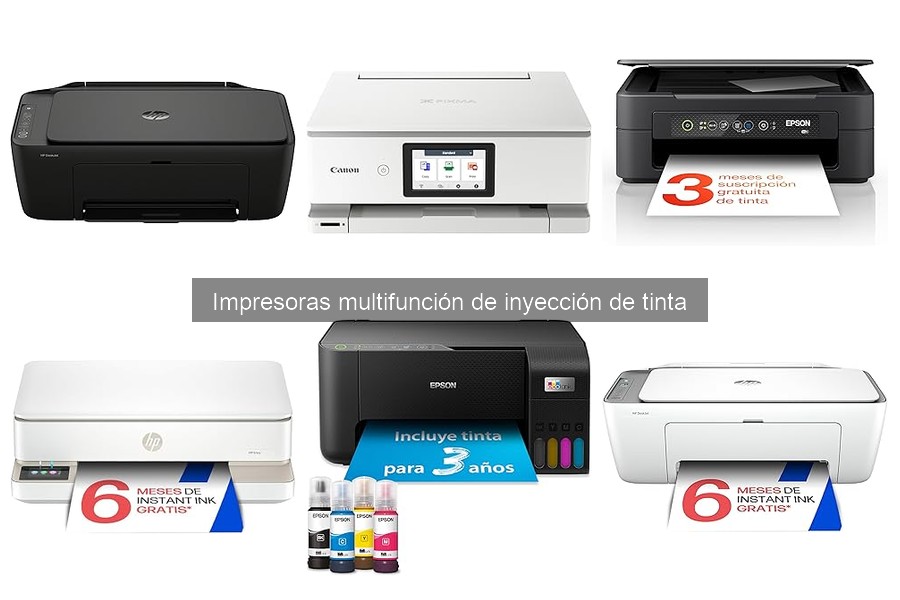 Opiniones sobre impresoras multifunción de inyección de tinta