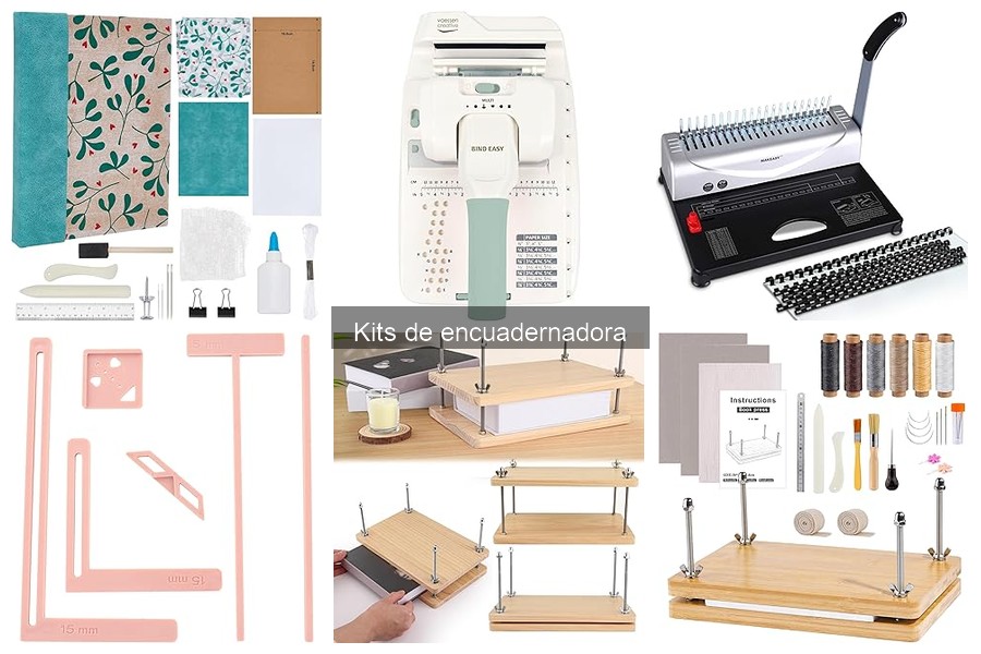 Opiniones sobre Kits de Encuadernadora: Reseñas de Usuarios