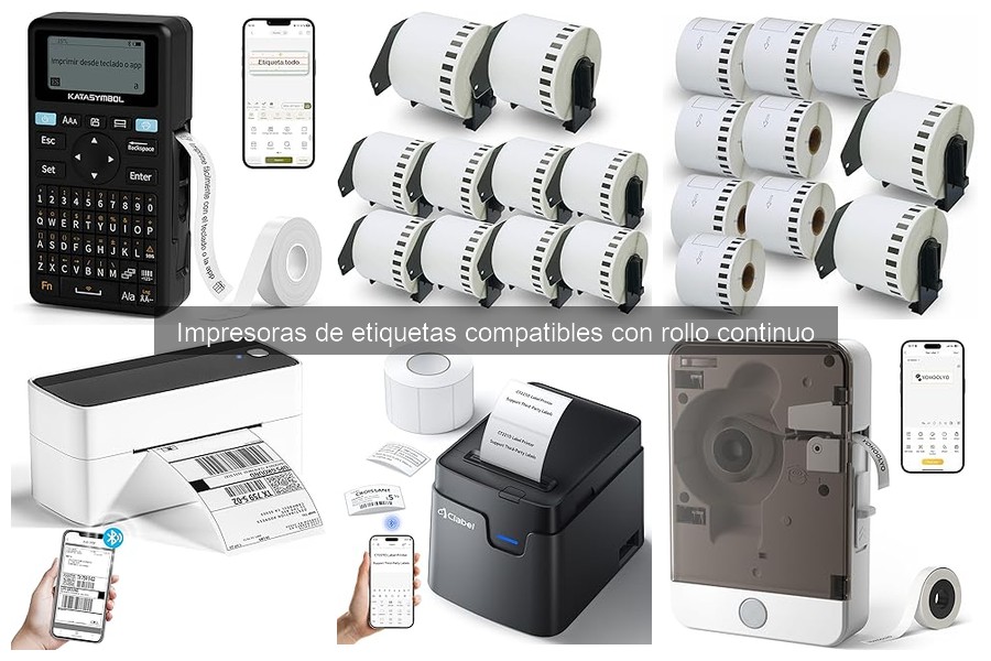 Opiniones sobre las impresoras de etiquetas más populares