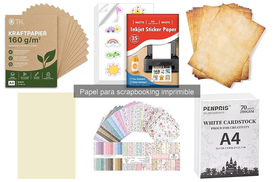 Papel para Scrapbooking Imprimible vs Preimpreso: ¿Cuál Elegir?
