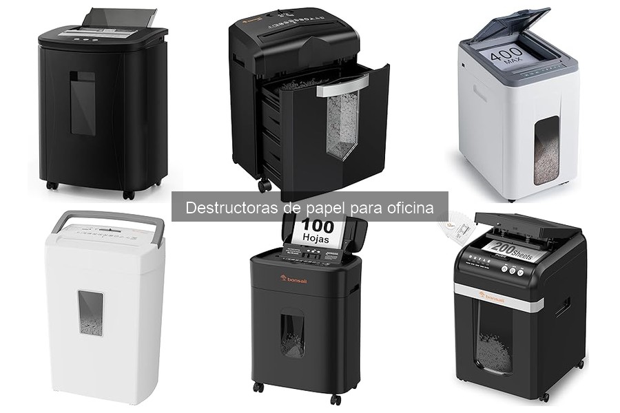 Precio promedio de destructoras de papel: guía de compra