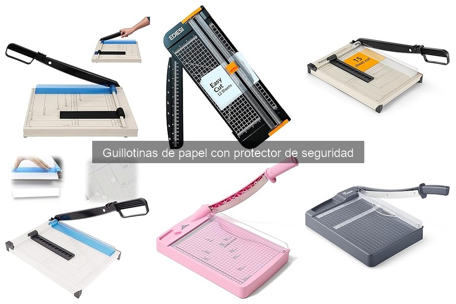 Precios de Guillotinas de Papel con Protector de Seguridad