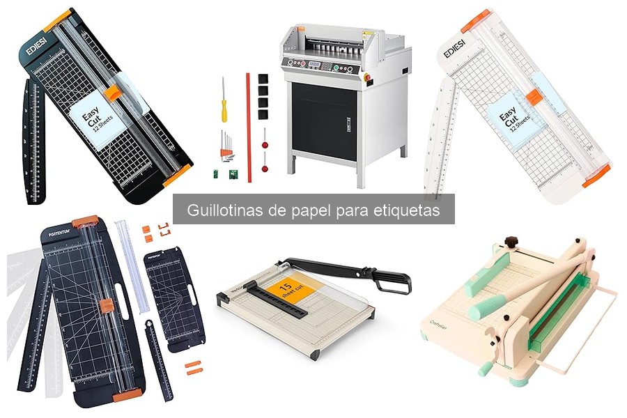 Precios de Guillotinas de Papel para Etiquetas en 2023