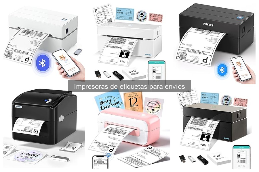 Precios de impresoras de etiquetas y mejores tiendas para comprarlas