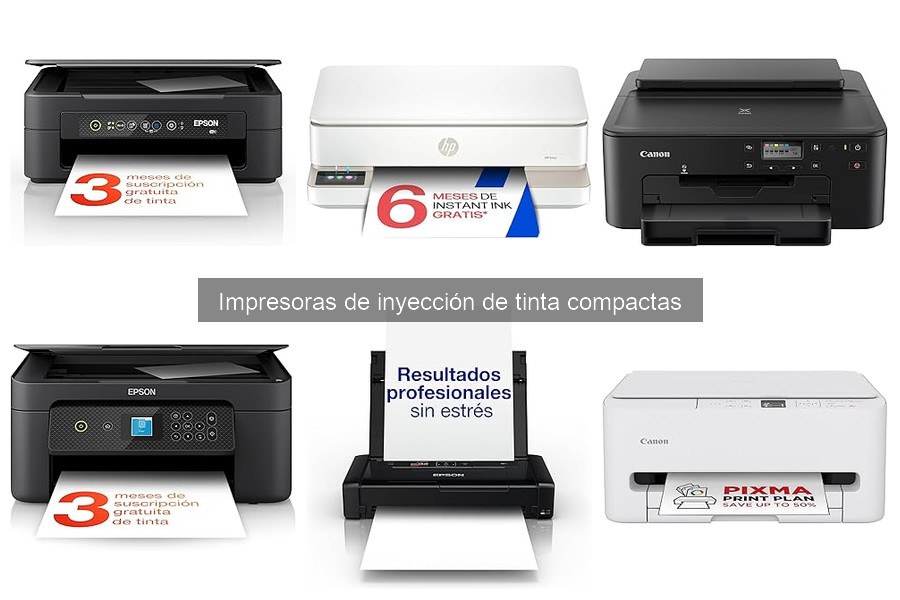 Precios de impresoras de inyección de tinta compactas
