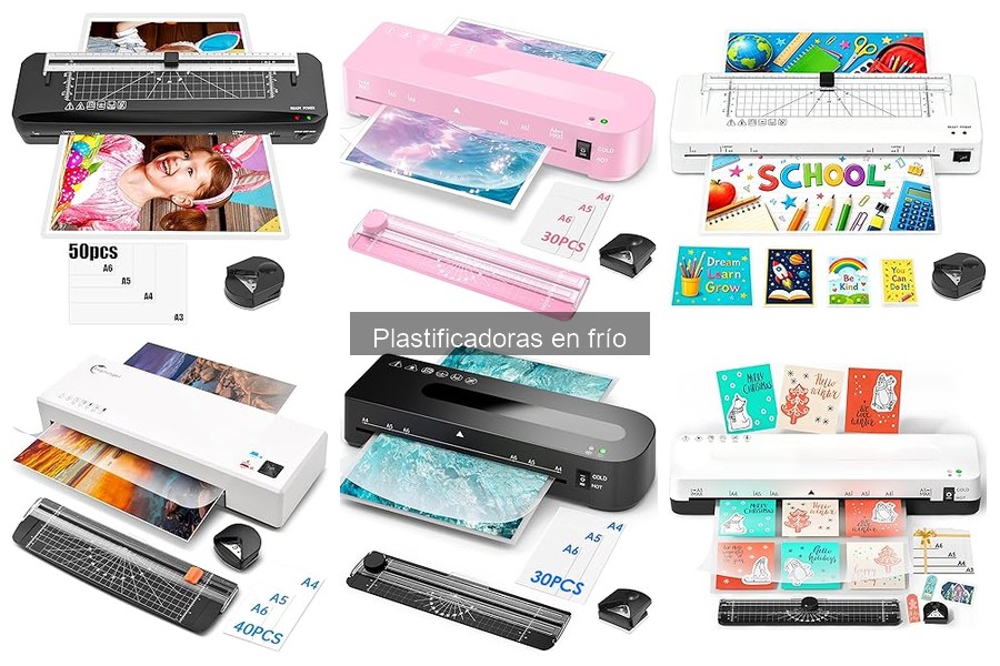 Precios de plastificadoras en frío y dónde comprarlas