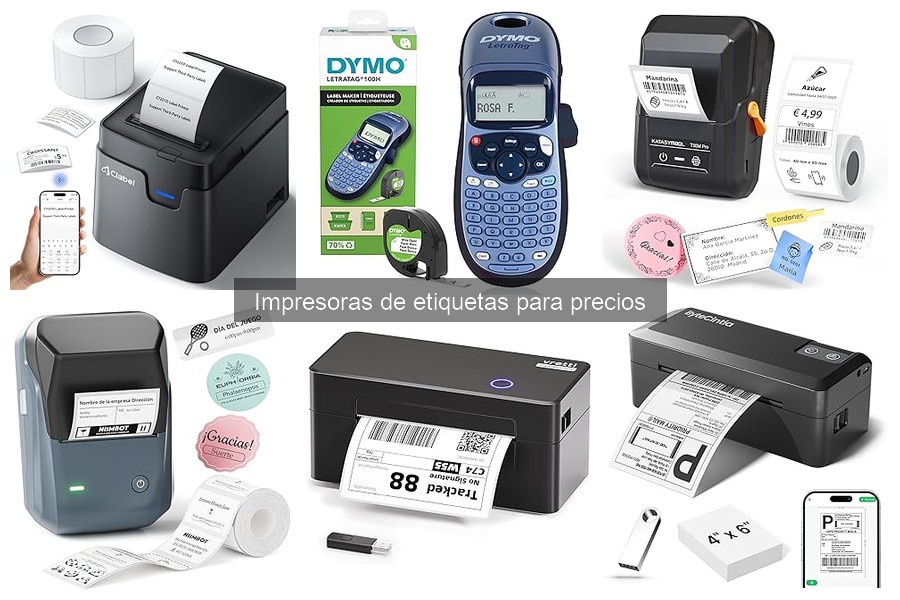 Precios promedio de impresoras de etiquetas para precios en Amazon