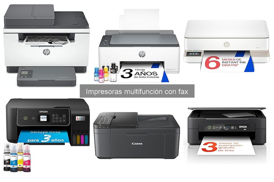 Precios Promedio de Impresoras Multifunción con Fax en Amazon