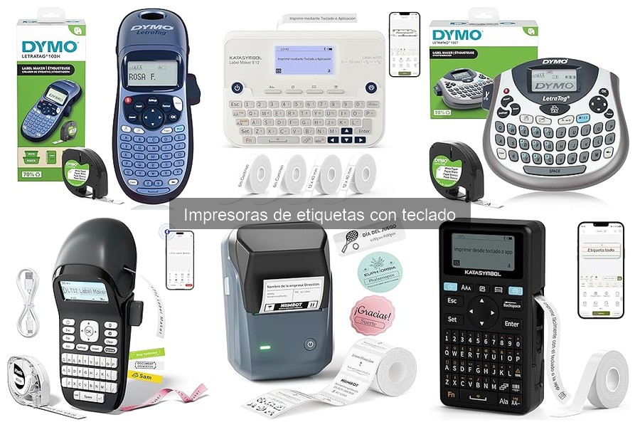 Precios y Dónde Comprar Impresoras de Etiquetas con Teclado
