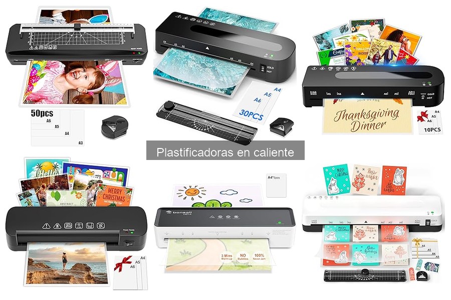 Preguntas frecuentes sobre plastificadoras en caliente