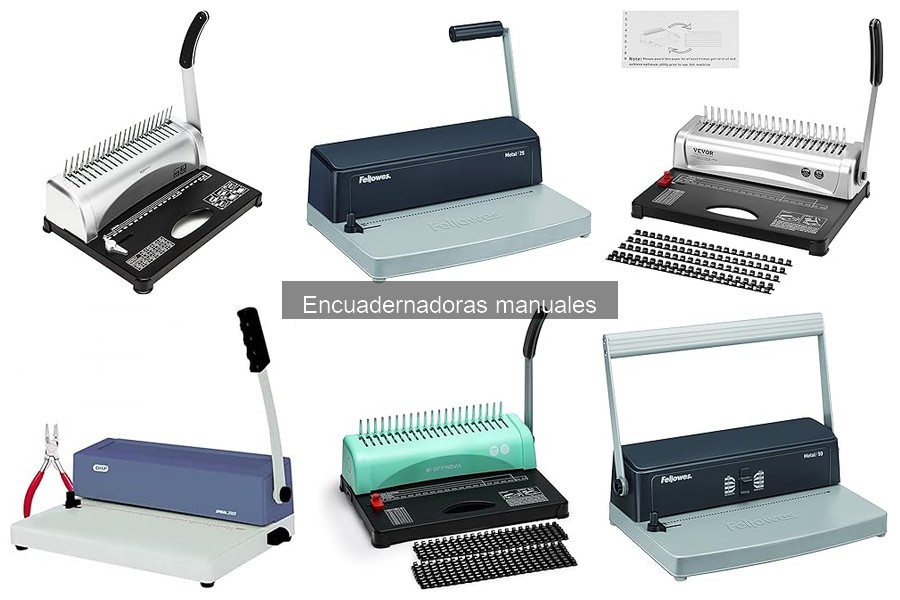 Problemas comunes al usar una encuadernadora manual