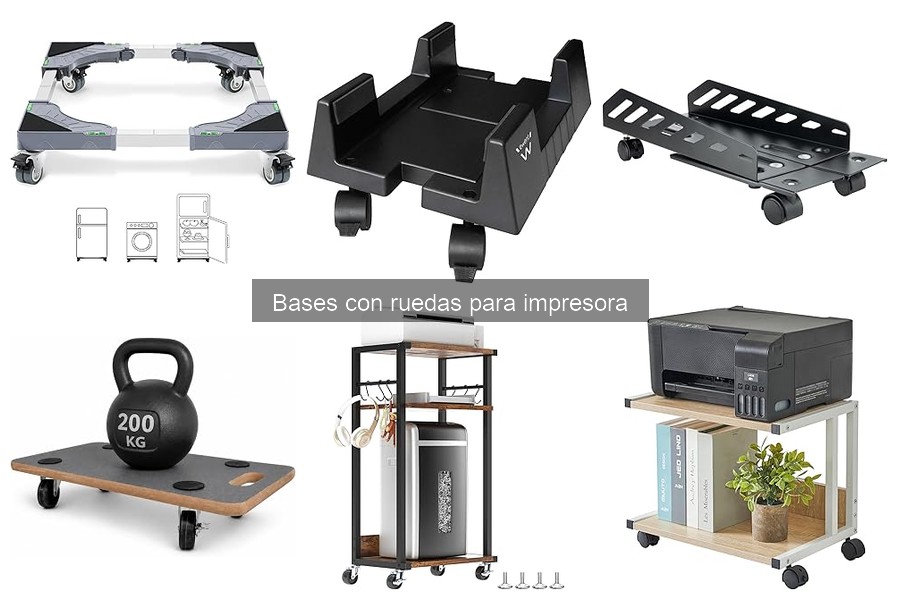 Problemas Comunes con Bases con Ruedas para Impresoras