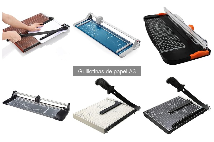 Problemas comunes con guillotinas de papel A3 y sus soluciones