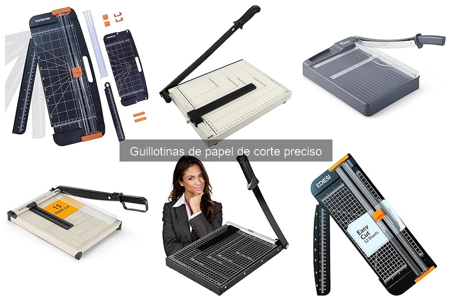 Problemas comunes con guillotinas de papel y soluciones efectivas