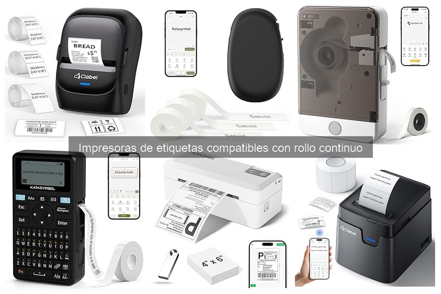 Problemas comunes con impresoras de etiquetas de rollo continuo