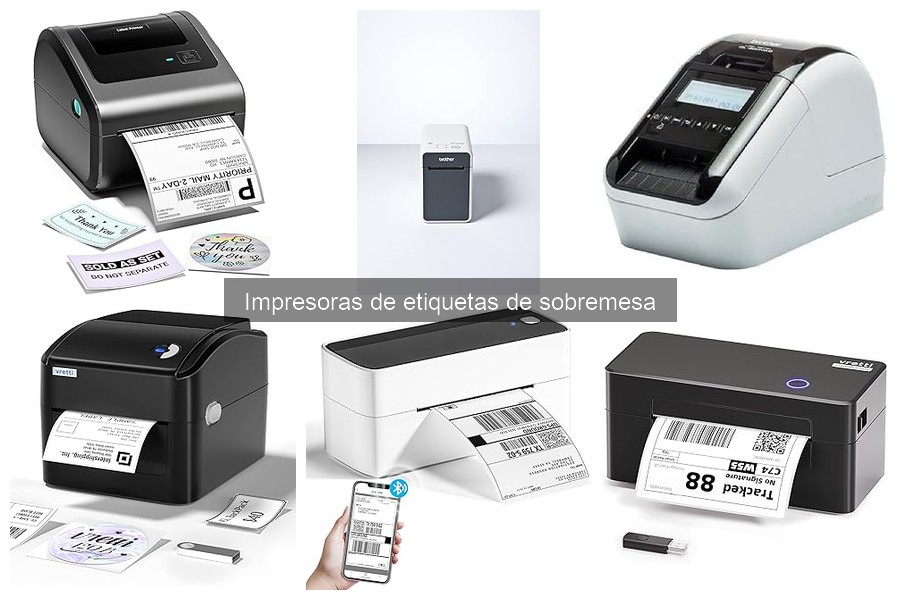 Problemas comunes con impresoras de etiquetas de sobremesa