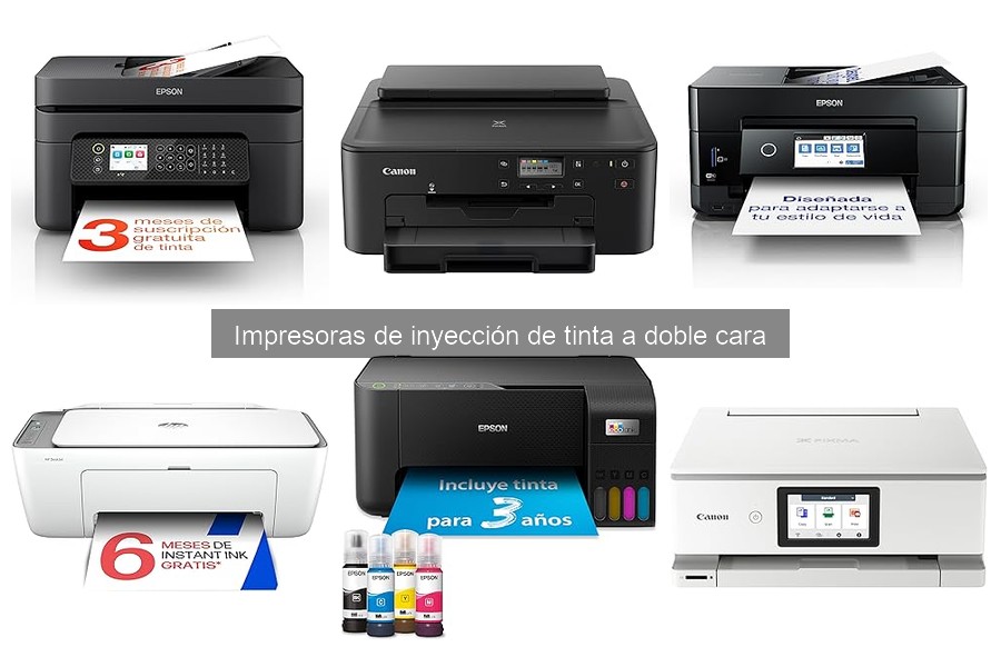 Problemas comunes con impresoras de inyección de tinta a doble cara